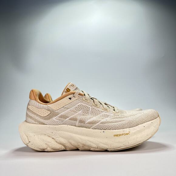 New Balance Fresh Foam X 1080v13 Beige Running Shoes S81992 Women's Size 7.5 - Picture 1 of 10